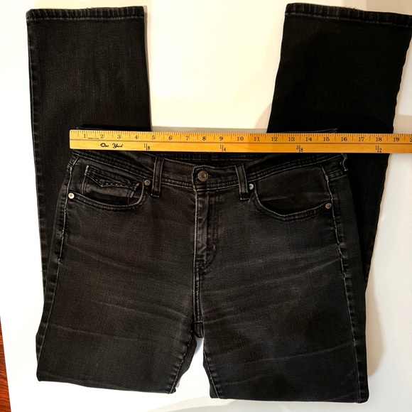 💖 Vintage Y2K Black Levi’s 505 Straight Leg Jeans - Picture 12 of 17